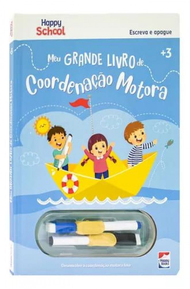 LIVRO ESCREVA APAGUE MEU GRANDE LIVRO HAPPY BOOKS - REF. 312924 - 1 UNIDADE