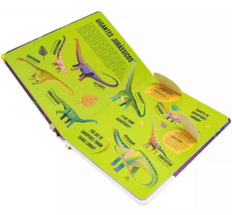 LIVRO LANTERNA PROCURE ENCONTRE DINOSSAURO HAPPY BOOKS - REF. 309435 - 1 UNIDADE
