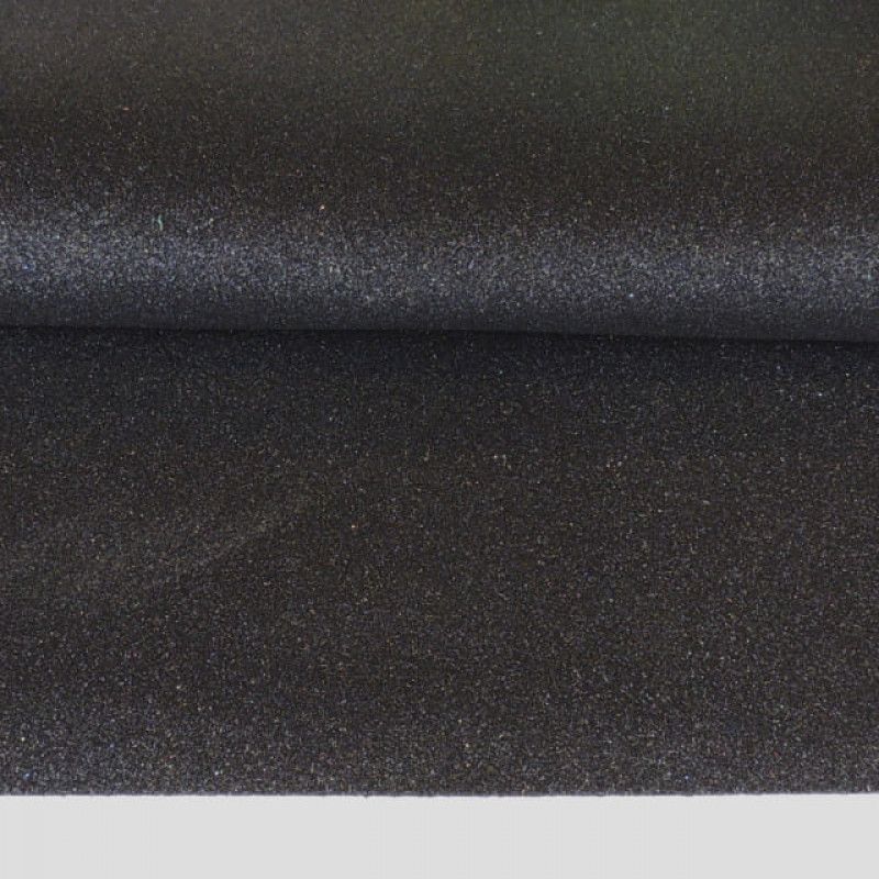 PLACA EVA 60X40CM GLITER ADESIVO IBEL PRETO - PACOTE COM 10 UNIDADES