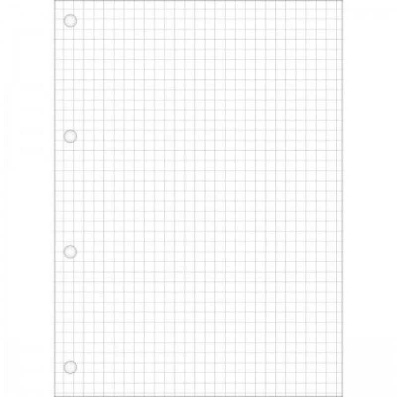 BLOCO FICHARIO 80 FOLHAS QUADRICULADO 7X7CM 63G TILIBRA - REF. 346365 - PACOTE COM 4 UNIDADES