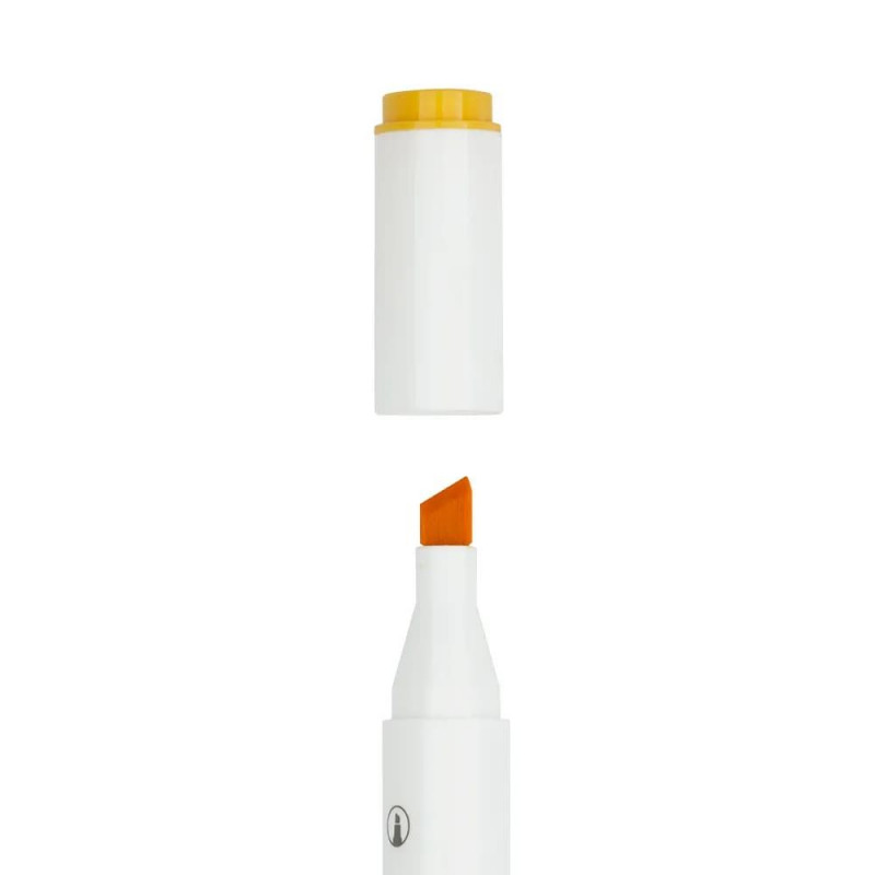 PINCEL MARCADOR ARTISTICO DUAL MARKER COM 12 BRW - REF. DM1200 - 1 UNIDADE