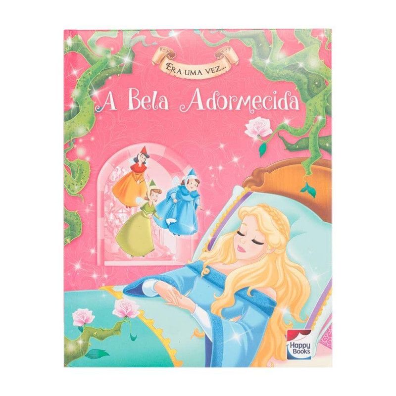 LIVRO ERA UMA VEZ A BELA ADORMECIDA HAPPY BOOK - REF. 303062 - 1 UNIDADE