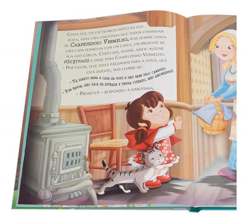 LIVRO ERA UMA VEZ CHAPEUZINHO VERMELHO HAPPY BOOK - REF. 303070 - 1 UNIDADE