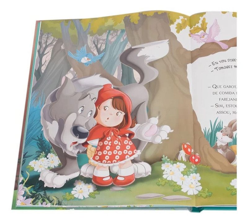 LIVRO ERA UMA VEZ CHAPEUZINHO VERMELHO HAPPY BOOK - REF. 303070 - 1 UNIDADE