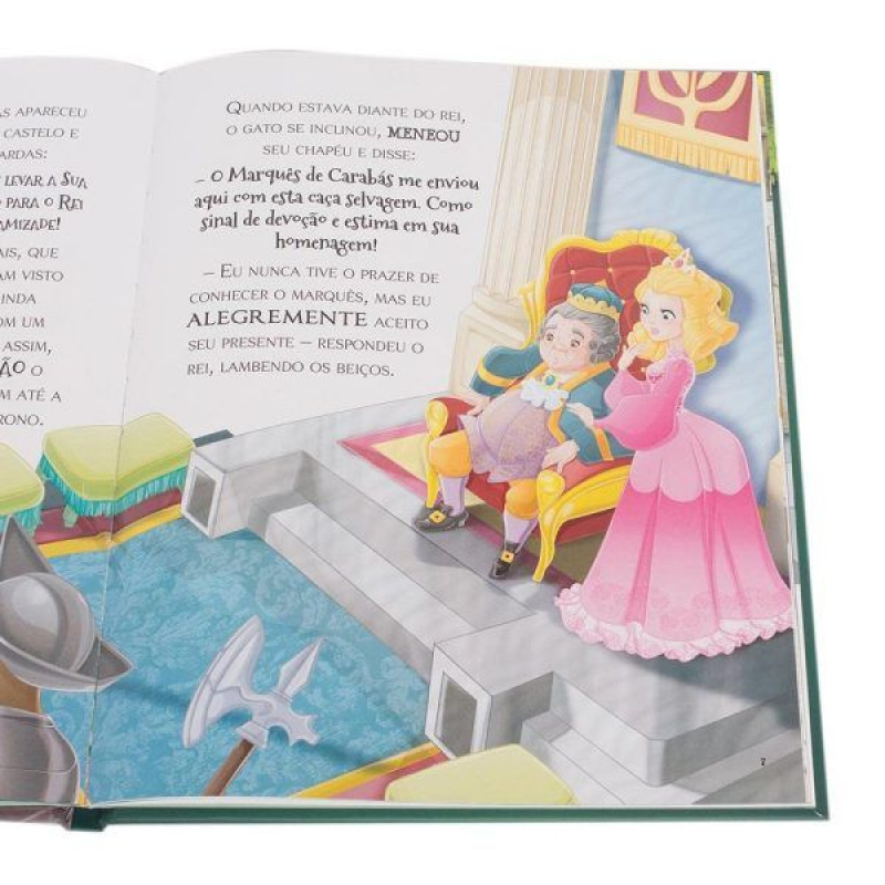 LIVRO ERA UMA VEZ O GATO DE BOTAS HAPPY BOOK - REF. 303097 - 1 UNIDADE