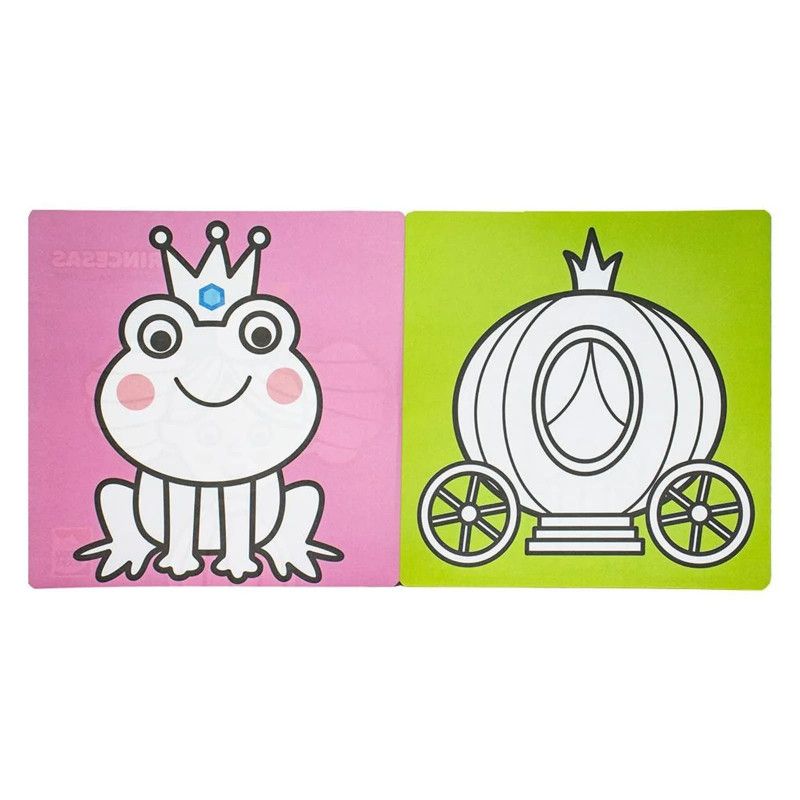 LIVRO COLORIR SANFONA PRINCESA HAPPY BOOK - REF. 316733 - 1 UNIDADE