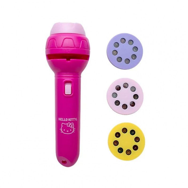 LANTERNA PROJETORA HELLO KITTY BLISTER LEO E LEO - REF. 10337 -  1 UNIDADE