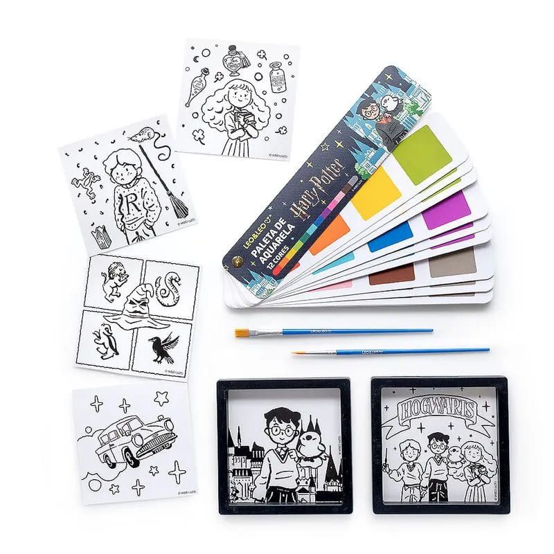 QUADRINHOS COM KIT PINTURA HARRY POTTER LEO E LEO - REF. 10373 -  1 UNIDADE