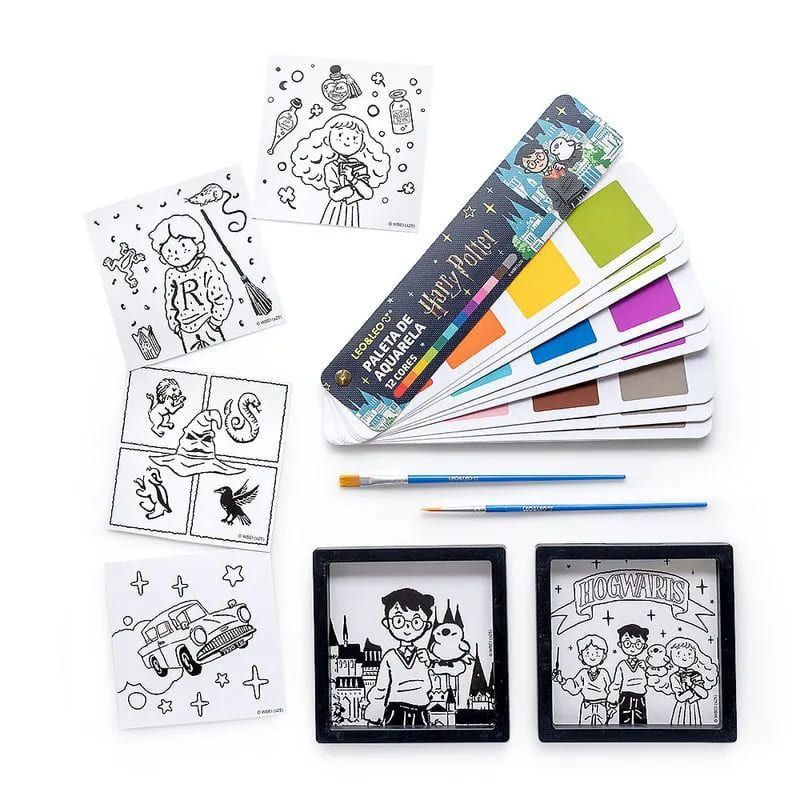 QUADRINHOS COM KIT PINTURA HARRY POTTER LEO E LEO - REF. 10373 -  1 UNIDADE