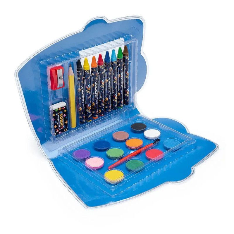 KIT PINTURA 24 PECAS SONIC LEO E LEO - REF. 10458 -  1 UNIDADE