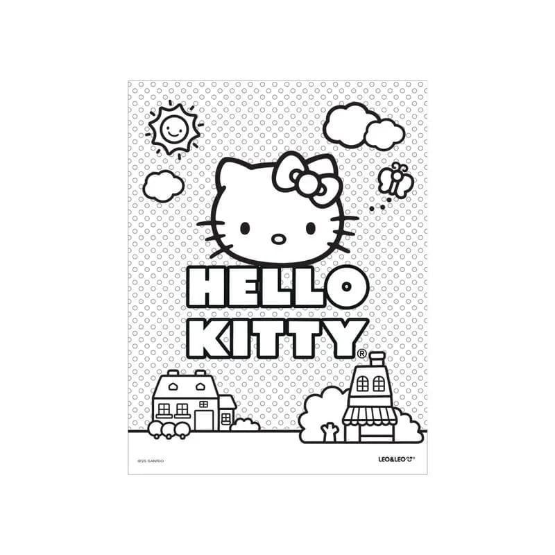 BLOCO ATIVIDADES LIVRO MALETA HELLO KITTY LEO E LEO - REF. 10470 -  1 UNIDADE
