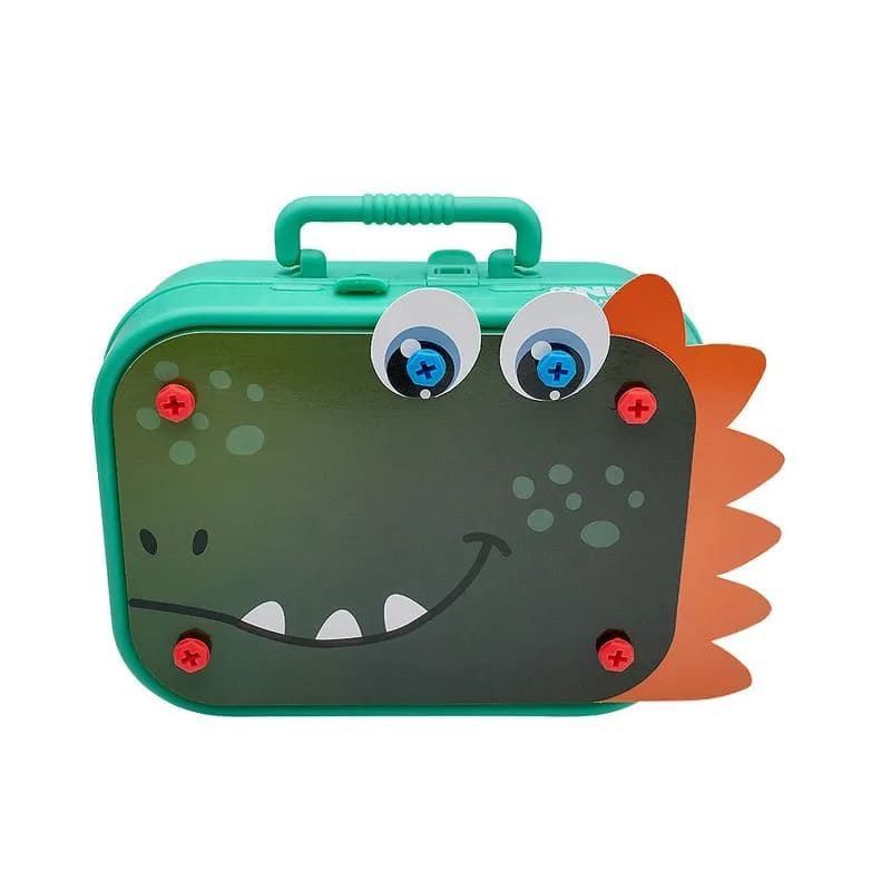 KIT FERRAMENTAS DINOSSAURO 288 PECAS LETRON - REF. 10502 -  1 UNIDADE