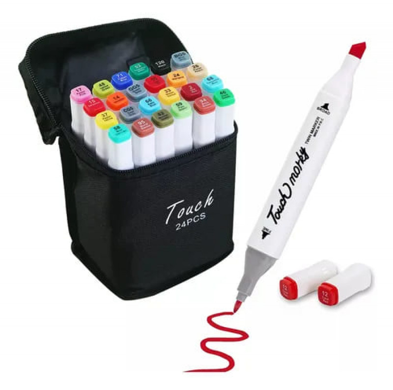 PINCEL MARCADOR ARTIS.DUAL TOUCH C/ 24 - UN COM 1 UN