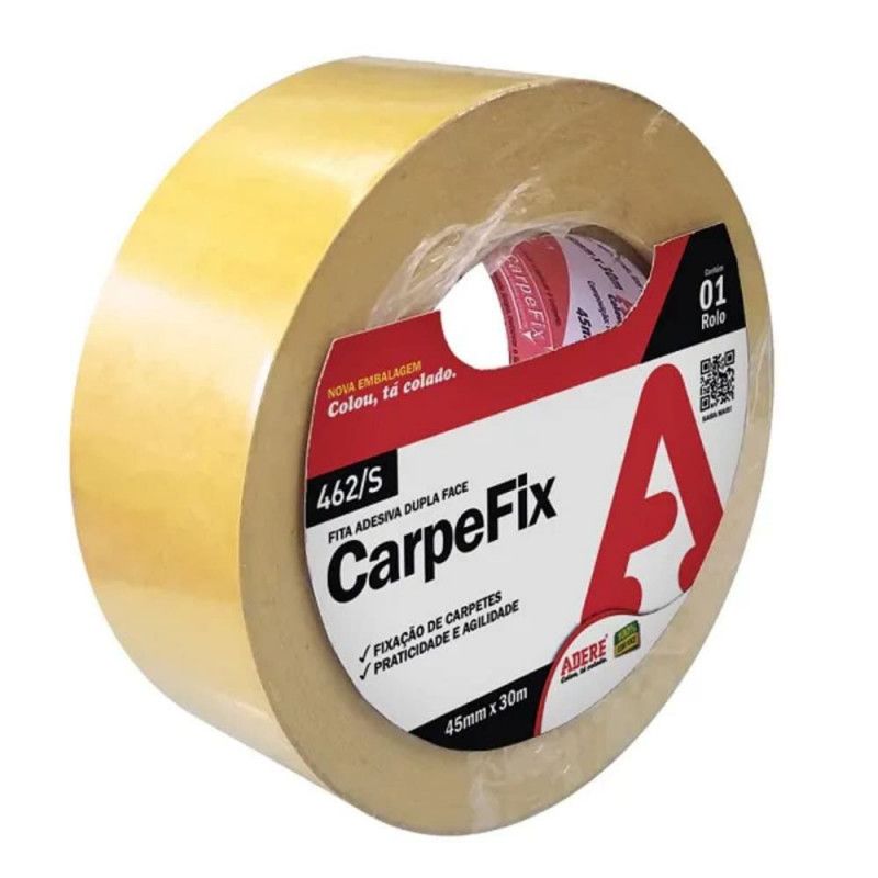 FITA D.FACE 45MMX30M P/CARPETE ADERE - 04004107910 UN COM 1 UN