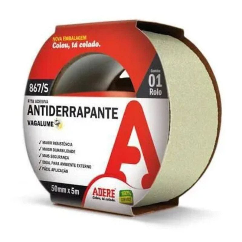 FITA AD.50MMX5M ANTIDERRAPANTE VAGALUME A - 30070102196 UN COM 1 UN