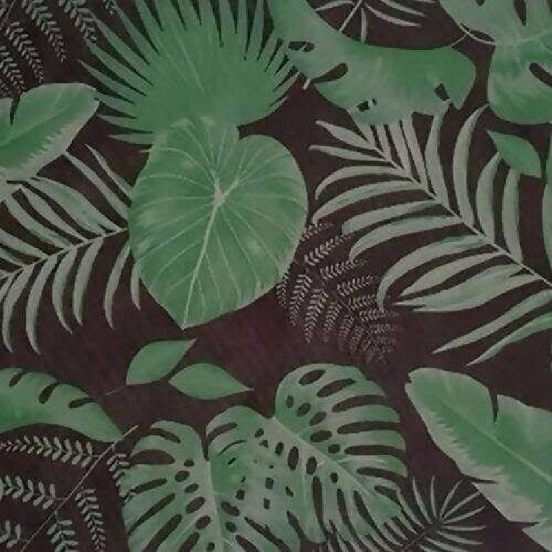 TNT 1,40 X 25 METROS ESTAMPADO FOLHAGEM FUNDO PRETO - REF. NT.EST.00.0181 - 1 UNIDADE