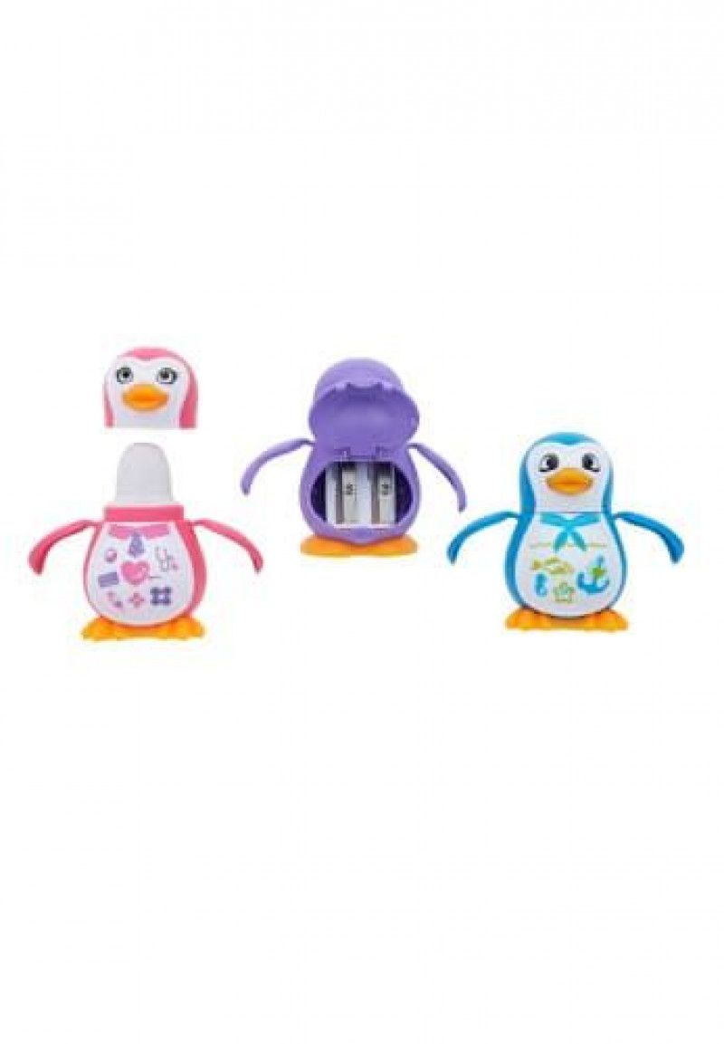 APONTADOR BORRACHA NEW PINGUIM 15460 MOLIN - REF. 15460 - PACOTE COM 20 UNIDADES