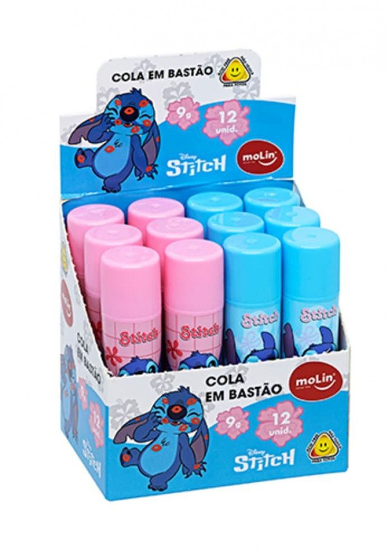 COLA BASTAO 9G STITCH MOLIN - REF. 31336 - CAIXA 12 UNIDADES