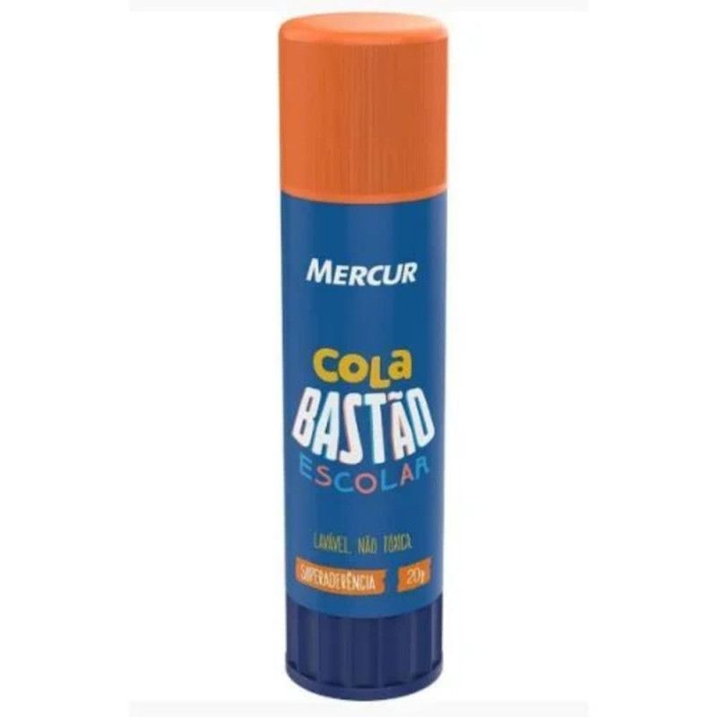 COLA BASTAO 20G BERCO MERCUR - REF. B01010902045 - CAIXA 6 UNIDADES