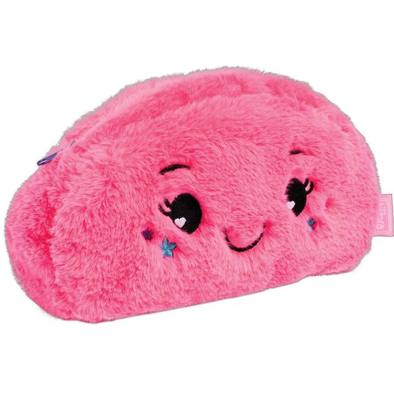 ESTOJO 2 FACES PELUCIA HUMOR TILIBRA - 354121 UN COM 1 UN