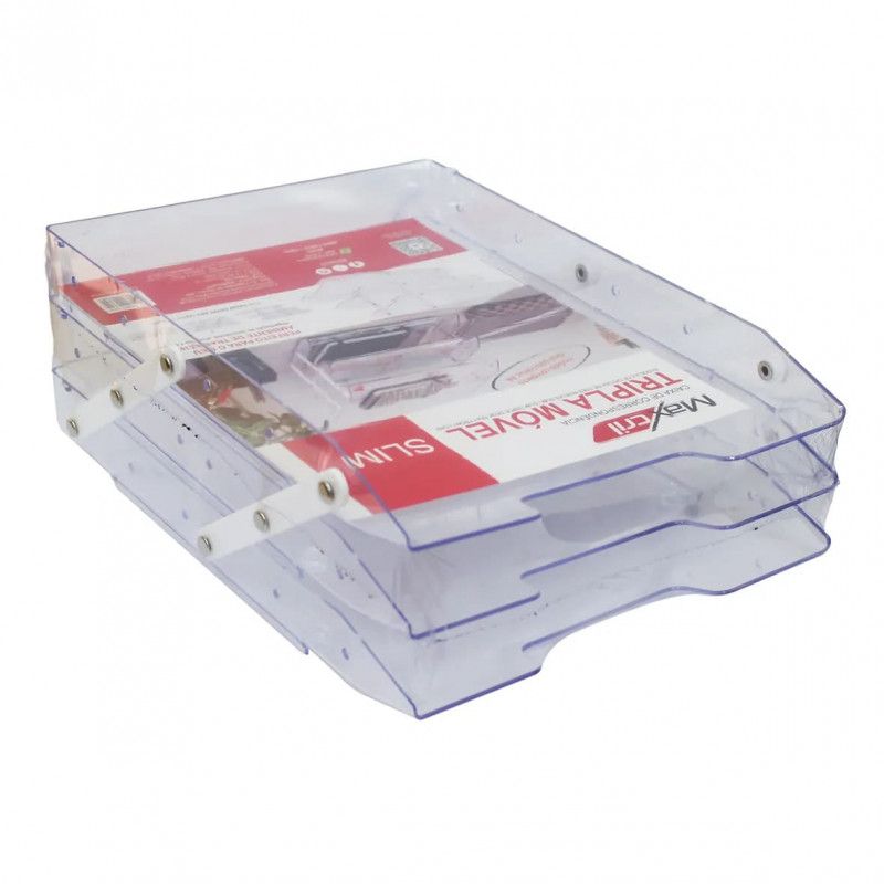 CAIXA CORRESPONDENCIA TRIPLA ARTICULAVEL SLIM CRISTAL WALEU - REF. 10050079 - 1 UNIDADE