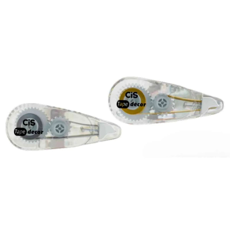 FITA DECORATIVA 5MMX3M TAPE OURO/PRATA CIS - REF. 5.7887 - CAIXA COM 12 UNIDADES