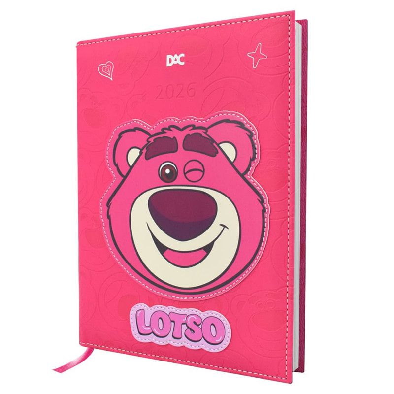 AGENDA COSTURADA LOTSO DAC 2026 - REF. 5292 - PACOTE COM 4 UNIDADES