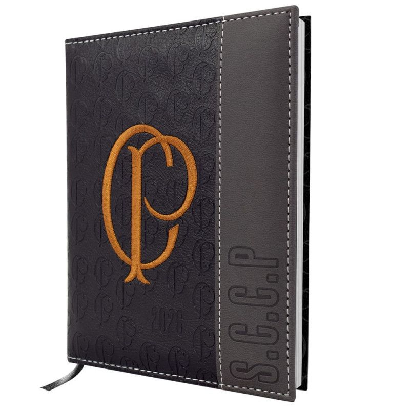 AGENDA COSTURADA MINI CORINTHIANS DAC 2026 - REF. 5272 - PACOTE COM 4 UNIDADES