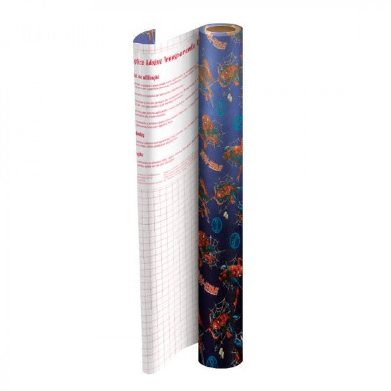 ADESIVO 45CM X 10 METROS HOMEM ARANHA - REF. 5356 - 1 UNIDADE