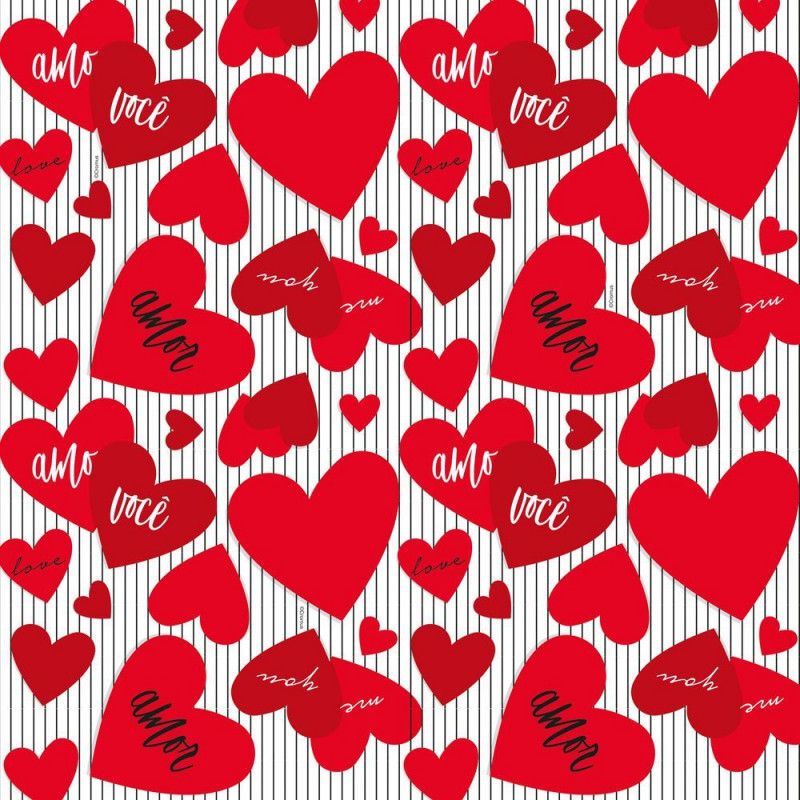 SACO 35X54CM METAL SORTIDO ROMANTICO CROMUS - REF. 99003106 - PACOTE COM 50 UNIDADES