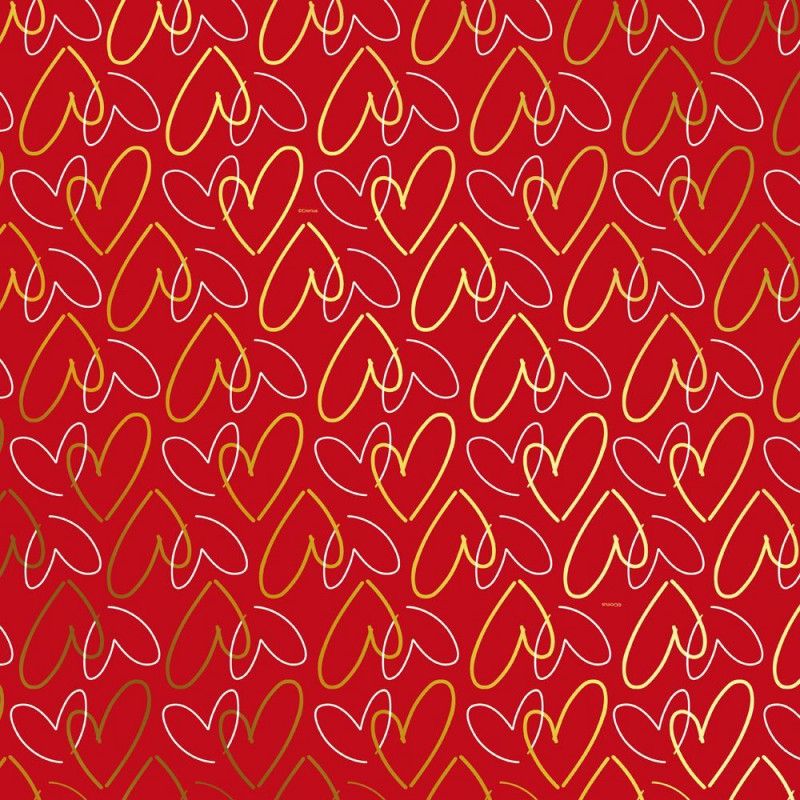 SACO 35X54CM METAL SORTIDO ROMANTICO CROMUS - REF. 99003106 - PACOTE COM 50 UNIDADES