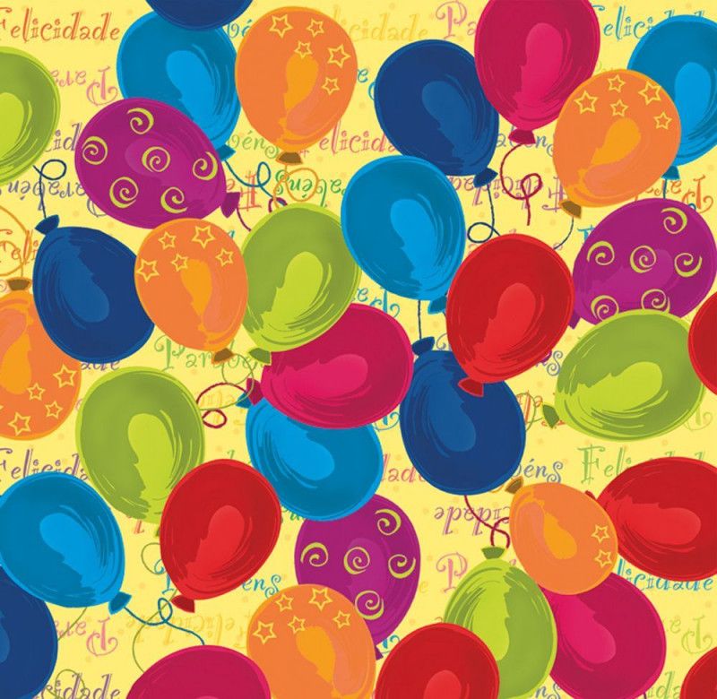 SACO 30X44CM METALICO SORTIDO ANIVERSARIO CROMUS - REF. 99580149 - PACOTE COM 50 UNIDADES