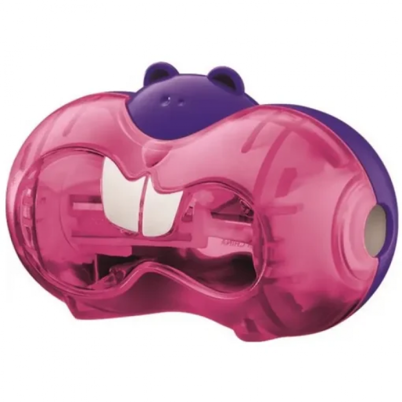 APONTADOR COM DEPOSITO 2 FUROS CROC CROC TWIST MAPED - REF. 018411 - CAIXA COM 12 UNIDADES