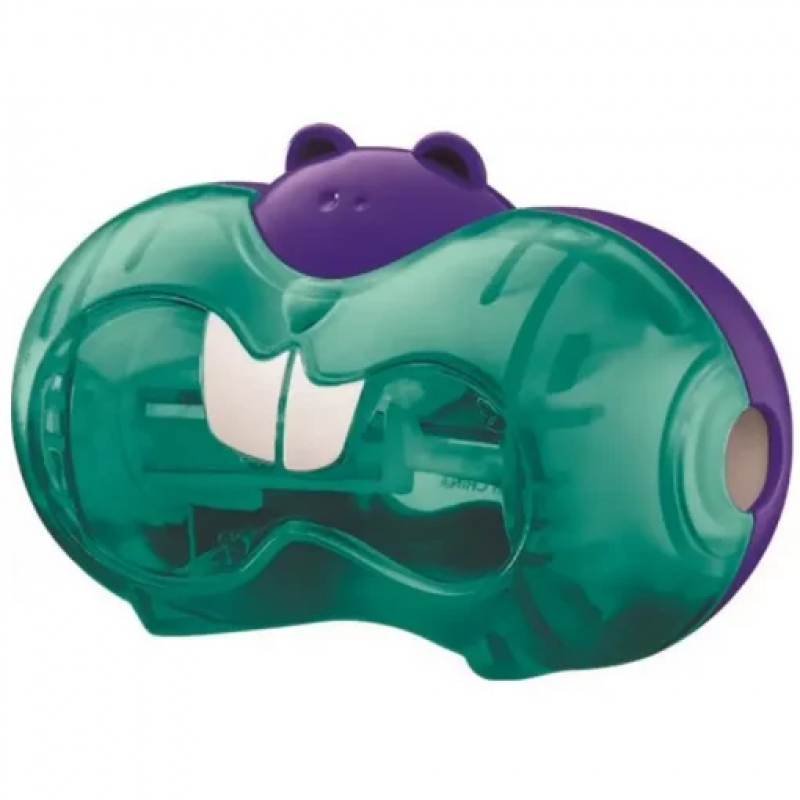 APONTADOR COM DEPOSITO 2 FUROS CROC CROC TWIST MAPED - REF. 018411 - CAIXA COM 12 UNIDADES