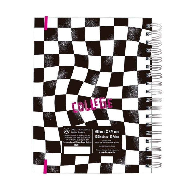CADERNO 1 MATERIA INTELIGENTE SMART COLLEGE DAC - REF. 3720 - 1 UNIDADE
