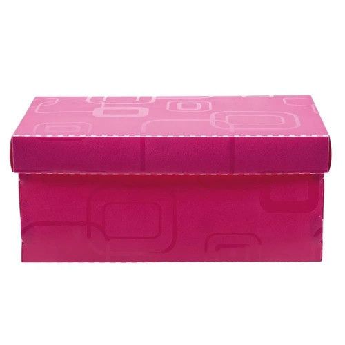CAIXA ORGANIZADORA MINI SAPATO ROSA DELLO - REF. 2169.Q - 1 UNIDADE
