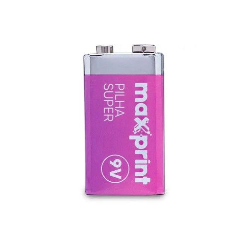 BATERIA 9V MAXPRINT - REF. 75648 - 1 UNIDADE