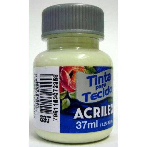 TINTA PARA TECIDO 37ML VERDE SOFT - REF. 897 - 1 UNIDADE