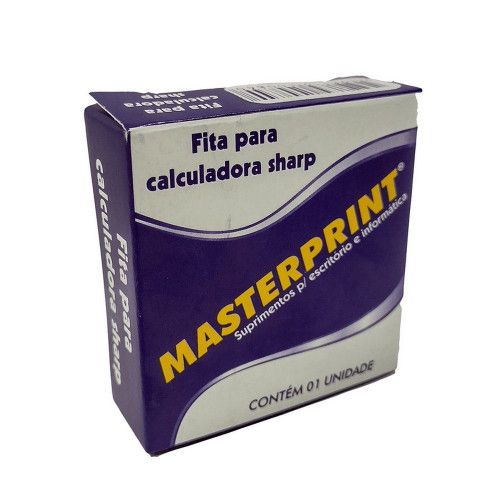 FITA CALCULAR SHARP MASTERPRINT - REF. 30001 - 1 UNIDADE