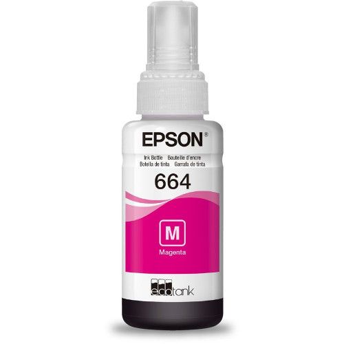 TINTA REFIL EPSON 70ML 664 MAGENTA - REF. 664 - 1 UNIDADE