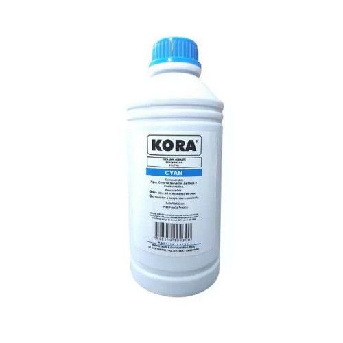 TINTA HP UNIVERSAL 1 LITRO CIANO CORANTE - 1 UNIDADE