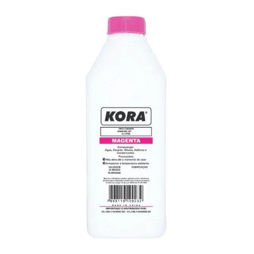 TINTA HP UNIVERSAL 1 LITRO MAGENTA CORANTE - 1 UNIDADE