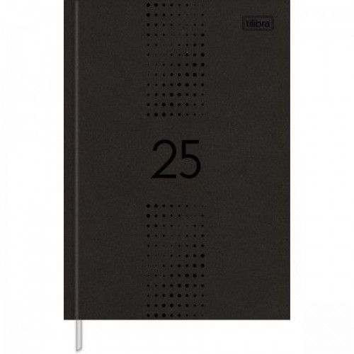 AGENDA COSTURADA PRATIKA PRETO - REF. 12614 - 1 UNIDADE