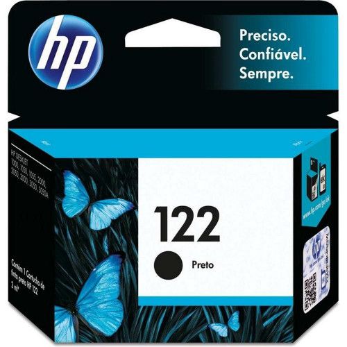 CARTUCHO HP 122 2ML BLACK - REF. 22 - 1 UNIDADE