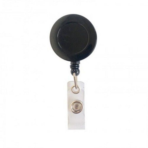 CORDAO PARA CRACHA RETRATIL PRETO OU BRANCO - 1 UNIDADE