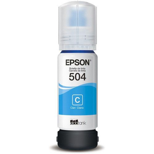 TINTA REFIL EPSON 70ML 504 CIANO - REF. 504 - 1 UNIDADE