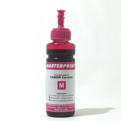 TINTA CANON UNIVERSAL 100 ML CORANTE MAGENTA - REF. R-CP100M - 1 UNIDADE
