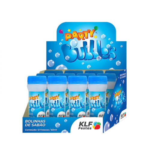 BOLHA SABAO 60ML MINITOYS - REF. 0316 - CAIXA COM 12 UNIDADES