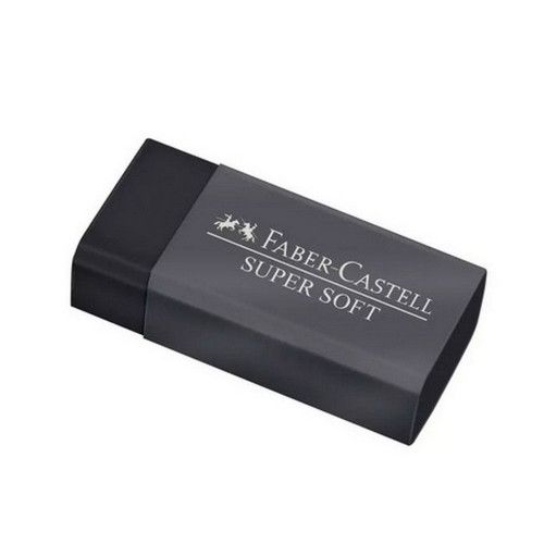 BORRACHA SUPER SOFT FABER CASTELL - REF. SOFTBOR - CAIXA COM 24 UNIDADES