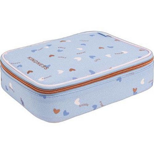 ESTOJO BOX ACADEMIE CORACAO METAL. - REF. 33897 - 1 UNIDADE
